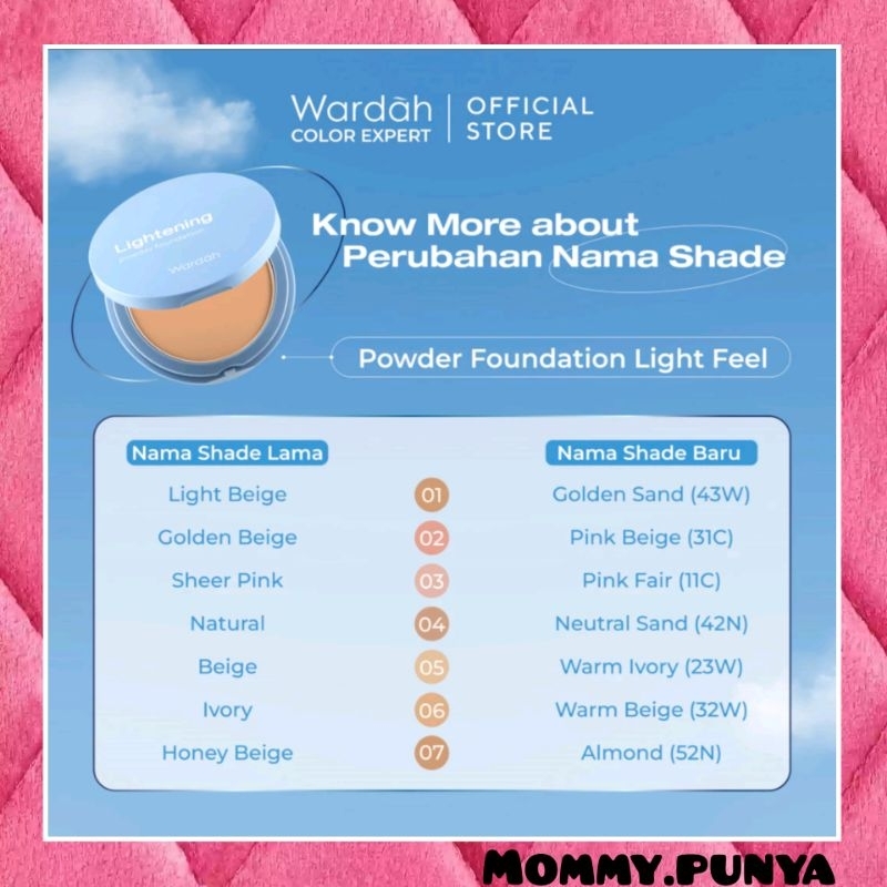 WARDAH LIGHTENING POWDER FOUNDATION || bedak Wardah