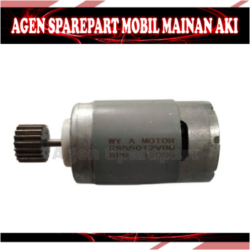SMA5 || Dinamo Type Gearbox Besar YSA 021 12V Mobil Mainan Anak aki