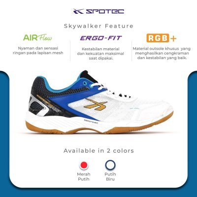 Sepatu Pria / Sepatu Badminton / Spotec / Interceptor