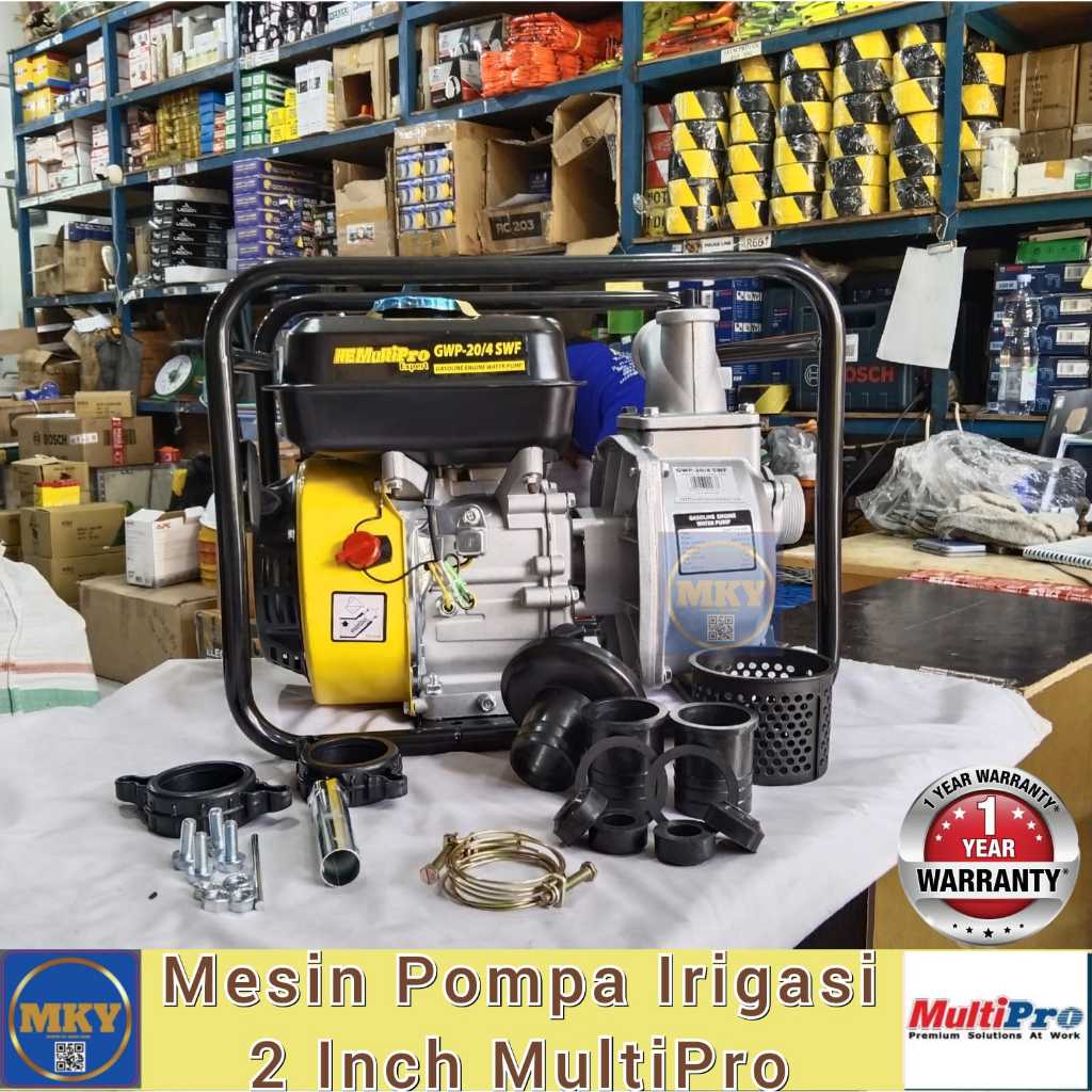 Mesin Pompa Air Irigasi Sawah / Bensin / 2 inch Pompa irigasi MultiPro