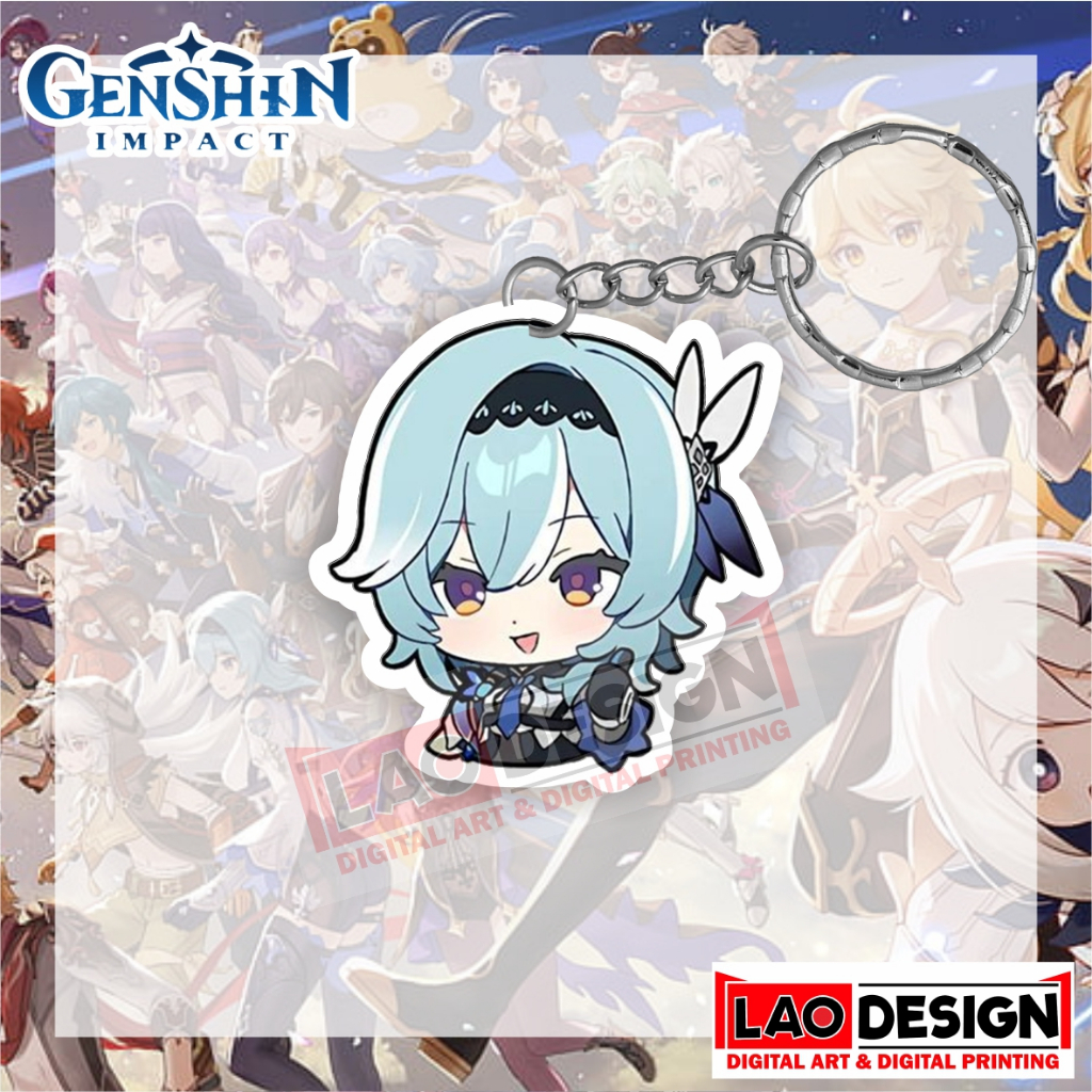 Gantungan Kunci EULA Genshin Impact - Gantungan Kunci Genshin Impact - Gantungan Kunci Akrilik - EUL