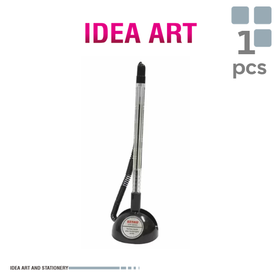 

Pulpen Meja / Pulpen Berdiri / Stand Pen Hitam Kenko STP 300SG