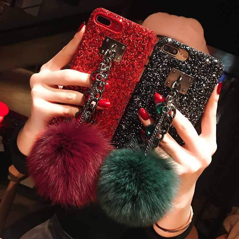 Pom Glitter Diamond Case Realme 6 6 Pro 7 7i 7 Pro 10  11 4G 11 Pro 11 Pro Plus
