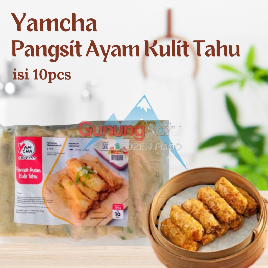 

YAMCHA PANGSIT AYAM KULIT TAHU ISI 10 PCS
