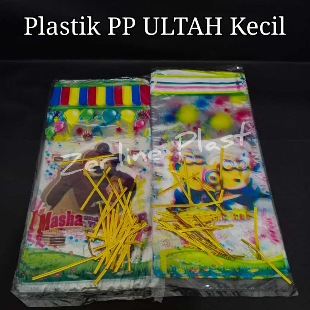 

Plastik PP UlTah Kecil/Besar - Plastik Bungkus Snack Ultah