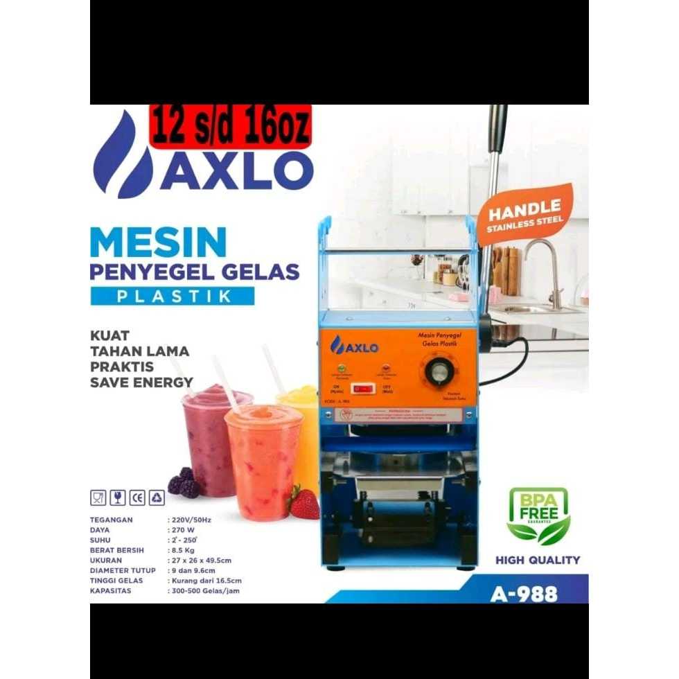 CUP SEALER MACHINE / ALAT PENYEGEL GELAS PLASTIK /MESIN CUP SEALER MANUAL SEALING MACHINE