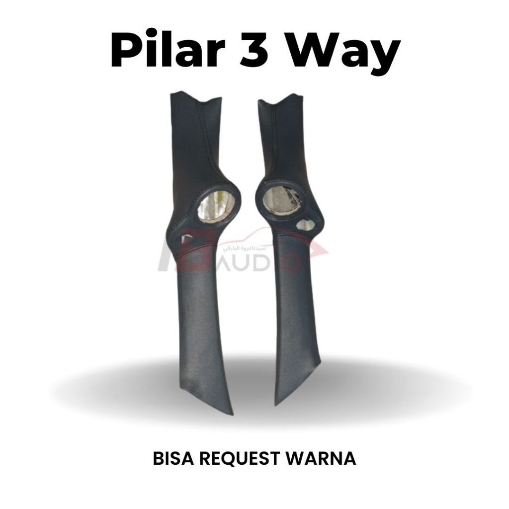 Garnish Cover Tiang Pilar A Housing Tempat Speaker Audio Midrange Tweeter Mobil 3 Way Toyota Kijang 