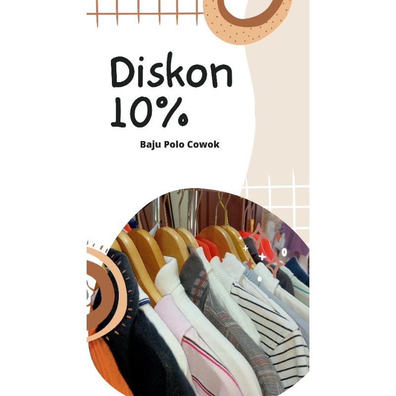 Kaos polo cowok cewek / kaos polo