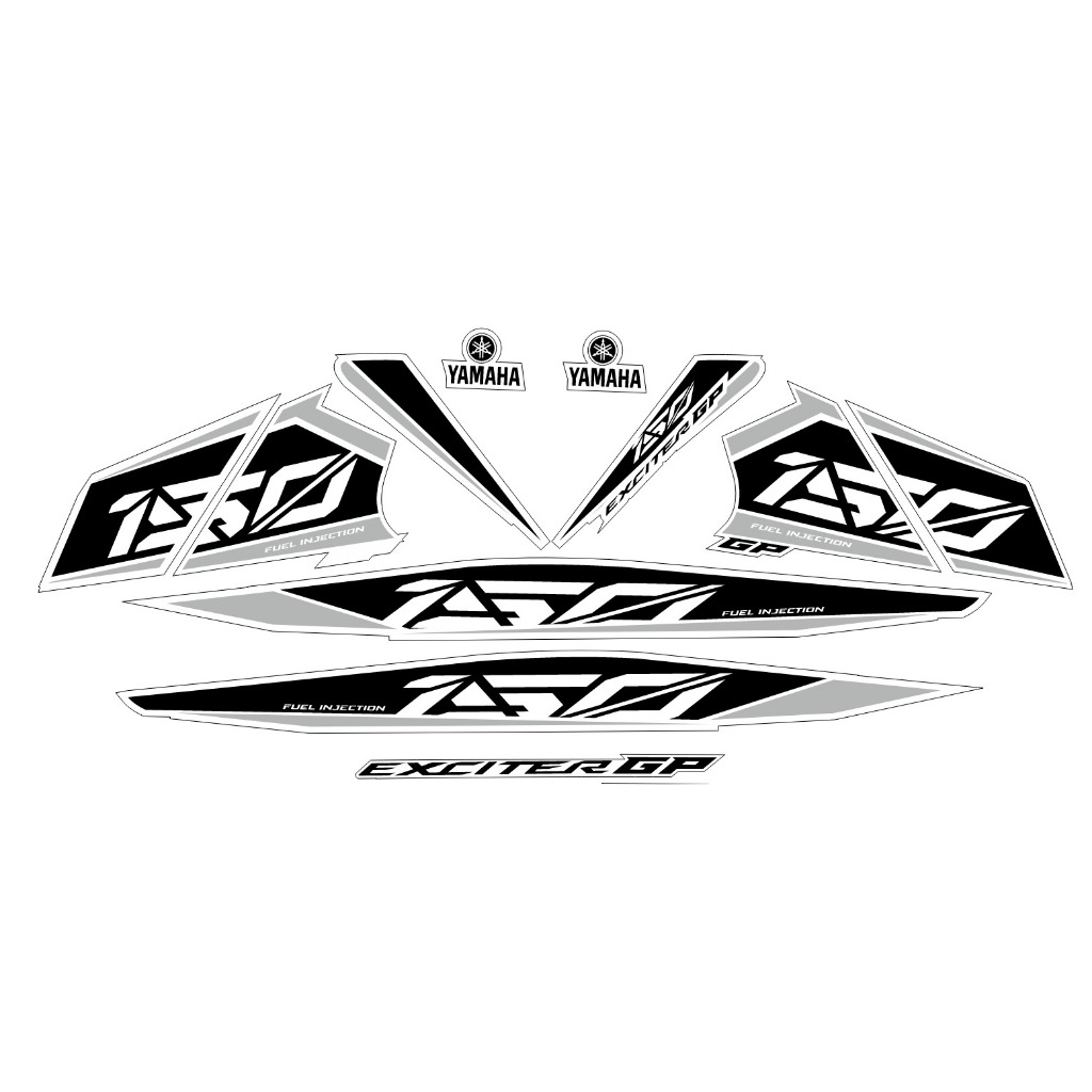 STRIPING TRANSPARAN YAMAHA JUPITER MX KING EXCITER GP