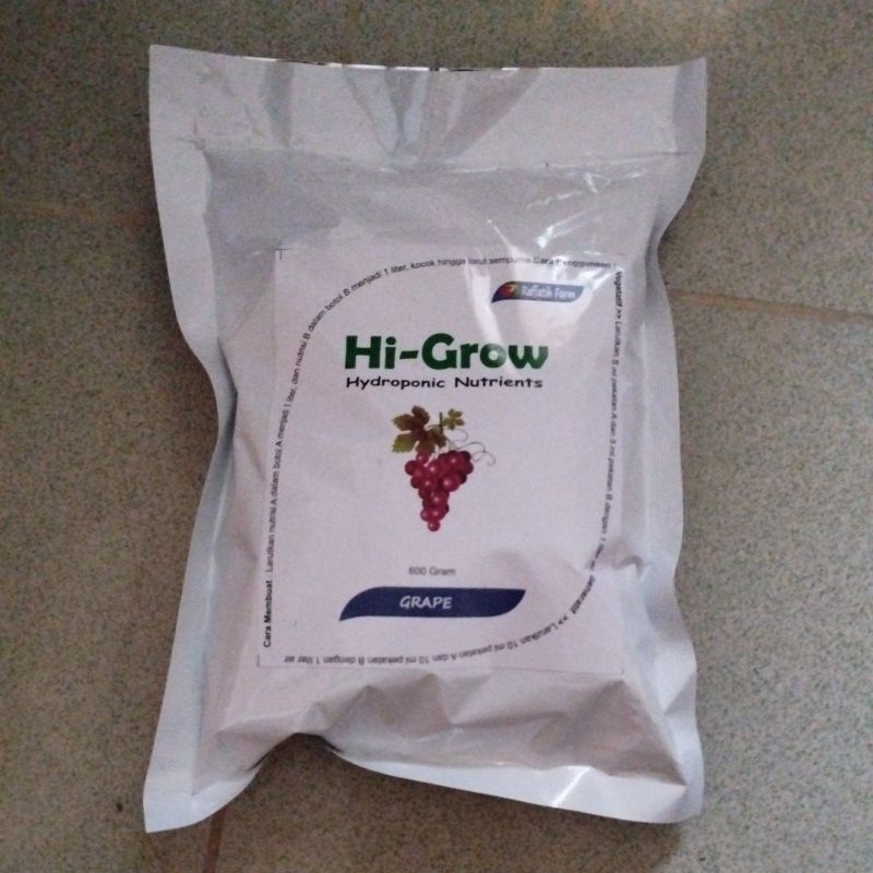 Nutrisi Hidroponik AB Mix Anggur Pupuk Tanaman Buah