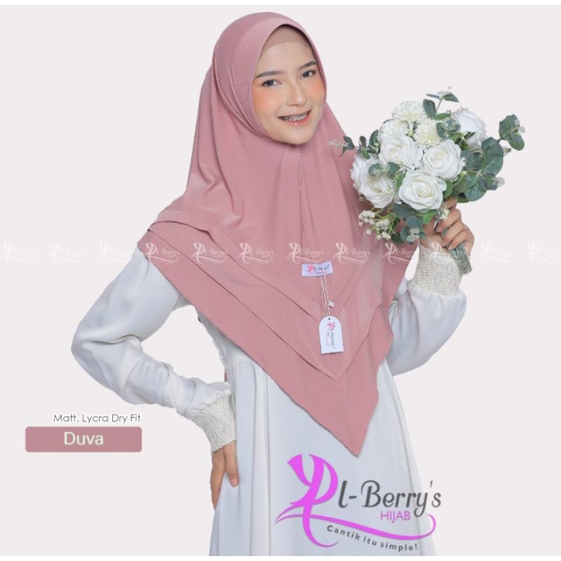 jilbab el berrys duva terbaru