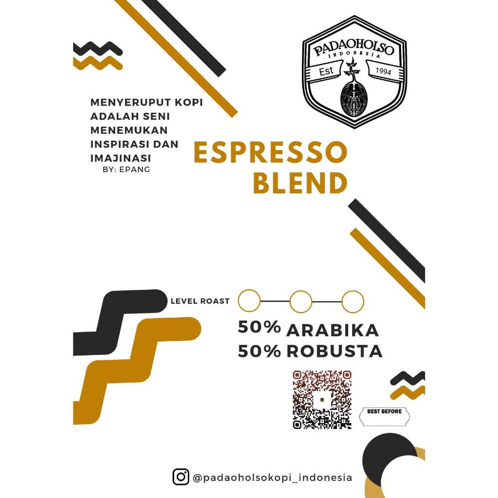 

KAMU BAIK - ESPRESSO HOUSEBLEND (50:50)