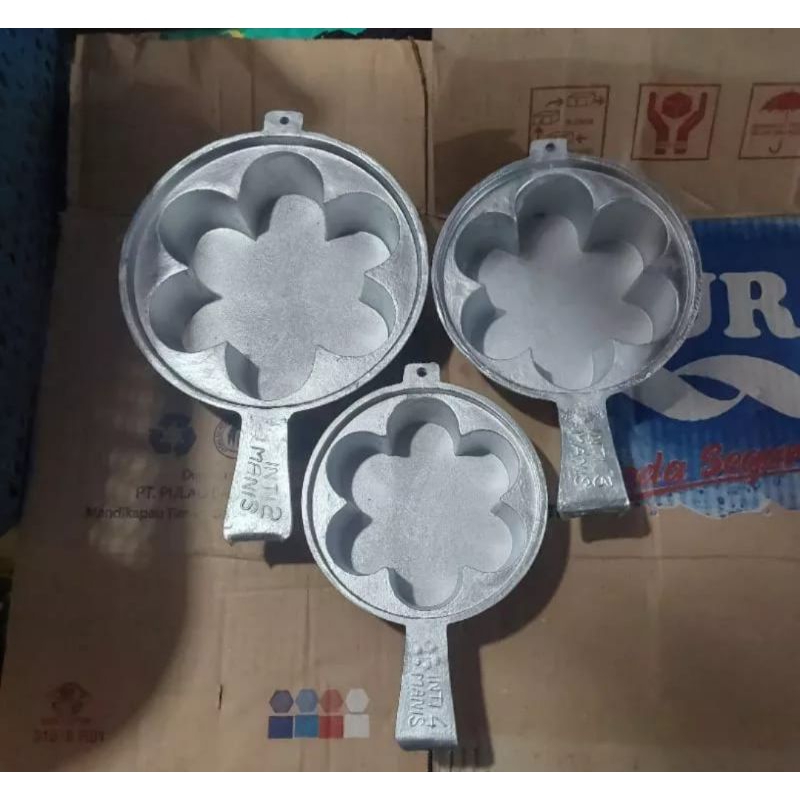 LOYANG CETAKAN BINGKA ALUMUNIUM COR LOYANG BINGKA BAKAR PANGGANG
