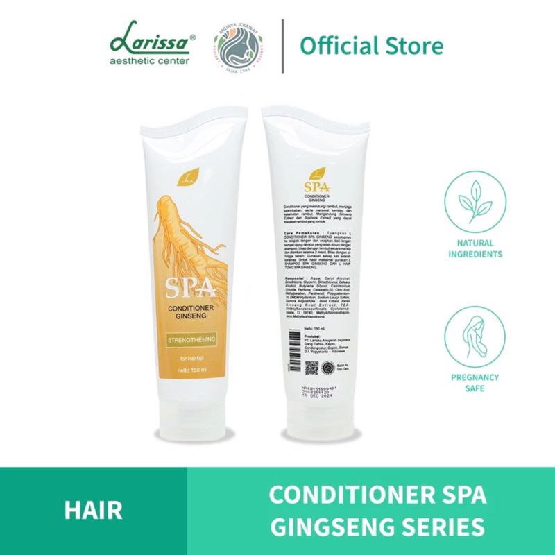 Larissa Conditioner SPA Ginseng - Untuk Rambut Rontok