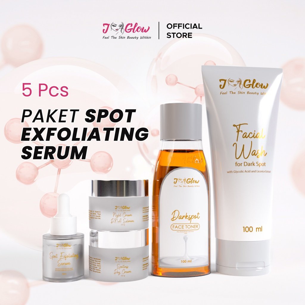 Jglow Paket Spot Exfoliating Serum JNC2 BPOM