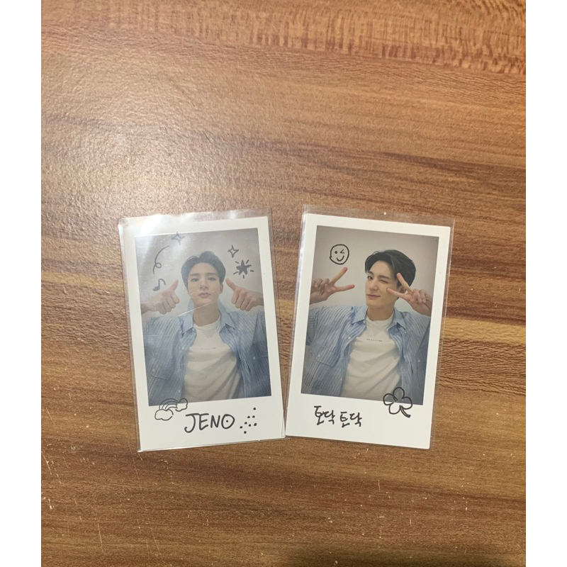 PHOTOCARD JENO DREAM VIBE POLAROID A+B SET