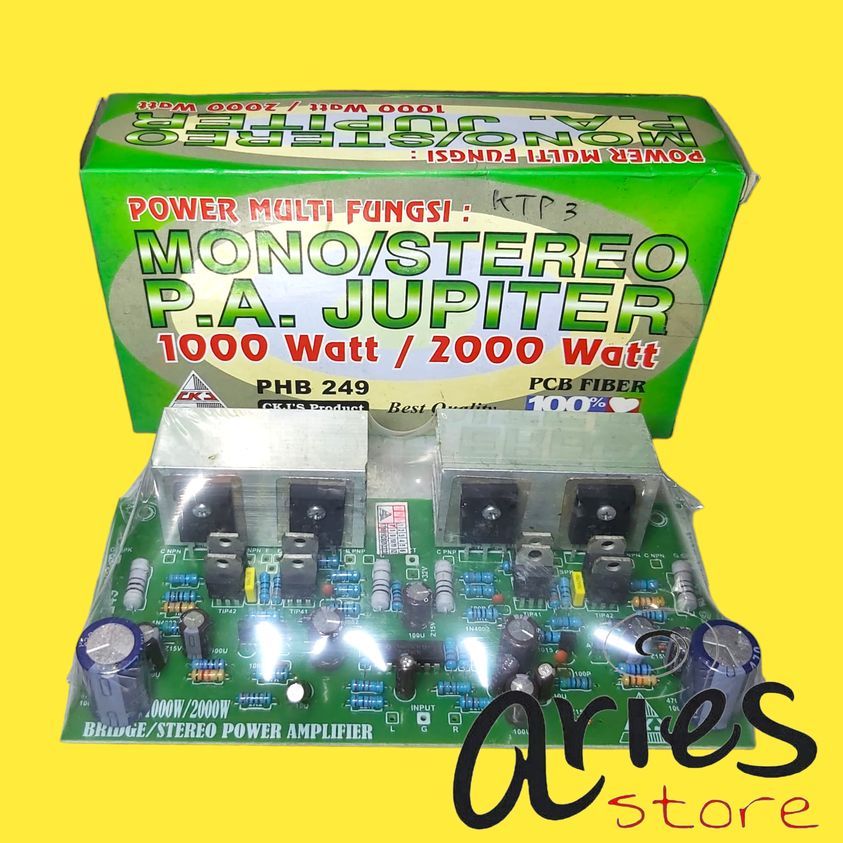 KIT MULTI FUNGSI MONO/STEREO P A JUPITER 1000 WATT / 2000 WATT CKJ 249