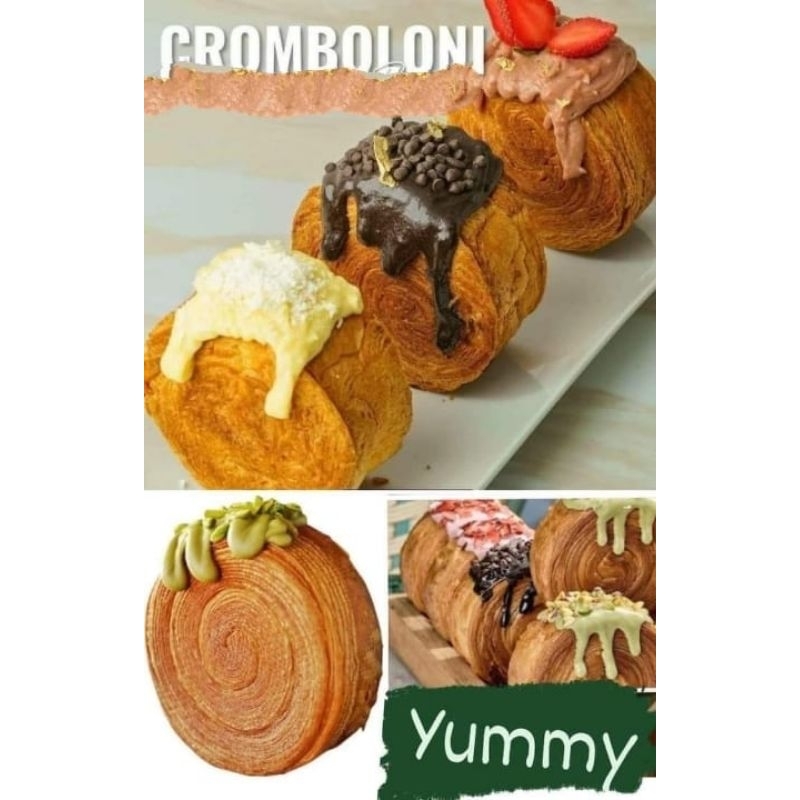 

KUE VIRAL CROMBOLONI VARIAN RASA TOPING