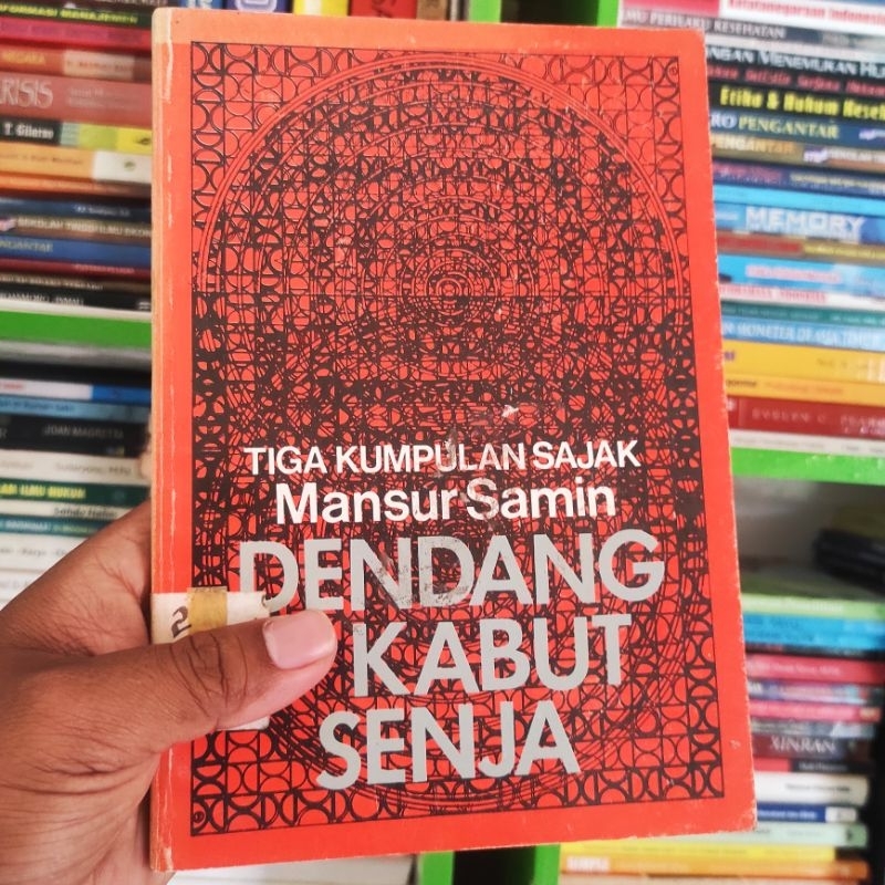 (ori) buku tiga kumpulan sajak masur samin dendang kabut senja