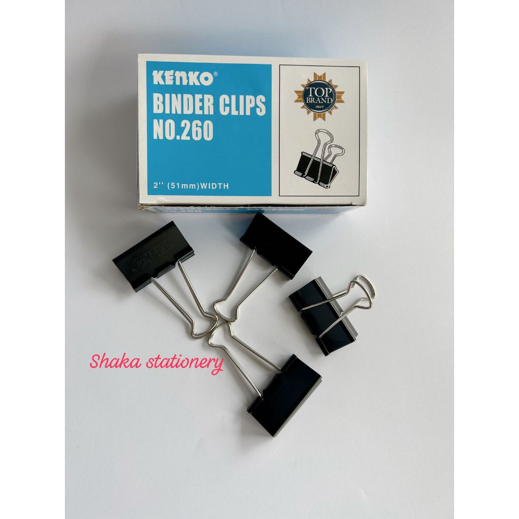 

BINDER CLIP NO 260 51MM PENJEPIT KERTAS