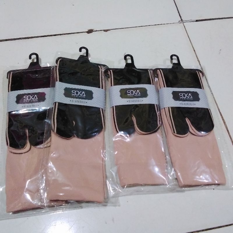 kaos kaki  jempol SOKA BLACKSOLE || SOKA || KAUS KAKI SOKA