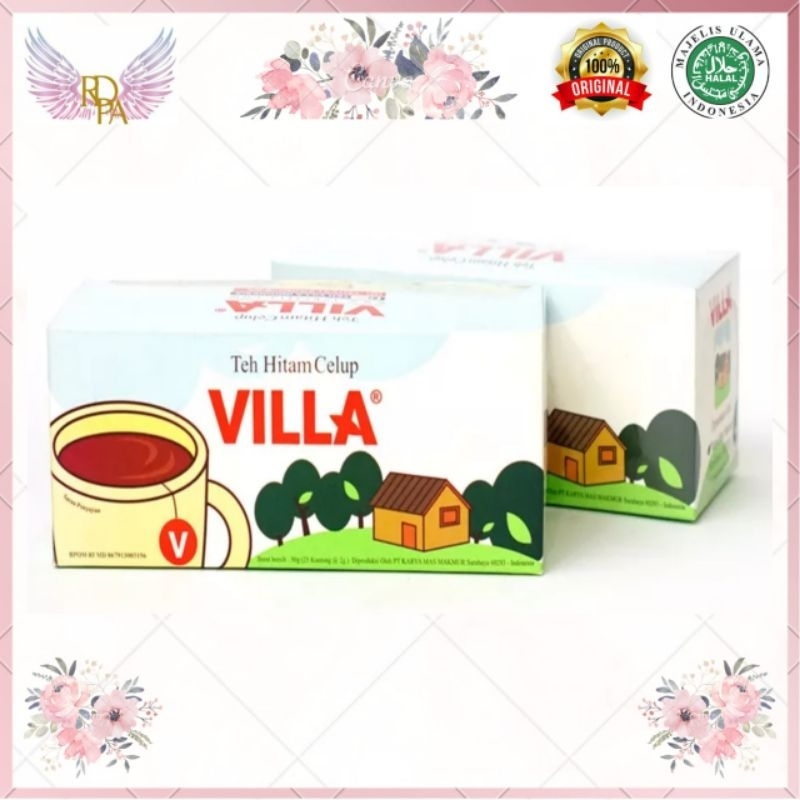 

Teh Villa Celup 25s. Teh Melati. Teh Villa Indonesia. Teh Celup Melati. Teh Melati. Teh Slawi