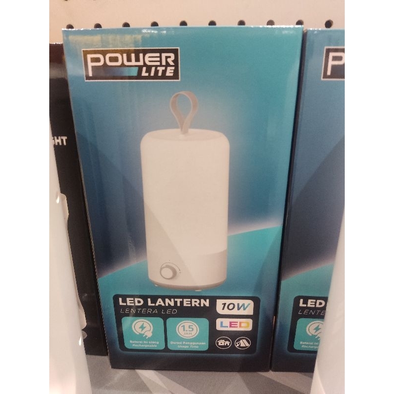 Krisbow Powerlite lampu meja LED 10 watt rechargeable/lampu emergency/lampu camping