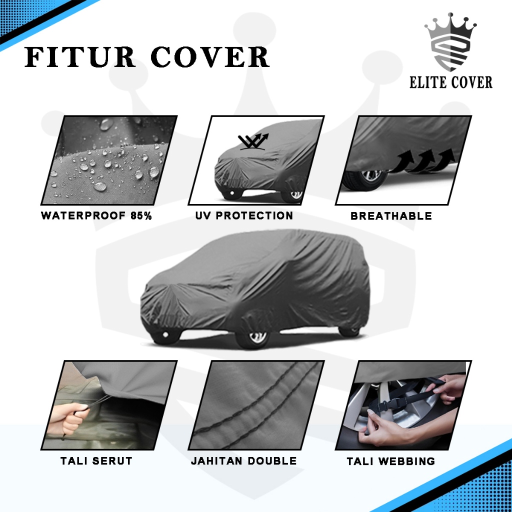 Berkahsspeed Body Cover Sarung Mobil Agya Tutup Penutup Toyota Agya Gr Sport Selimut Tutup Agya Trd