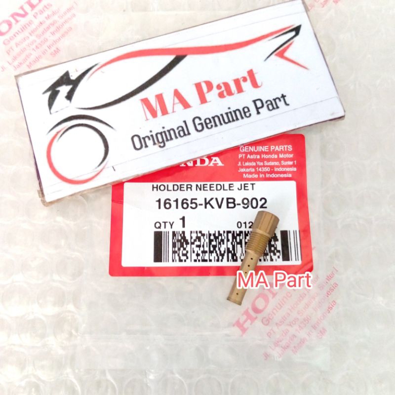 HOLDER NEEDLE JET RUMAH MAIN JET VARIO 110 TECHNO BEAT SPACY SCOOPY ORIGINAL 16165KVB902