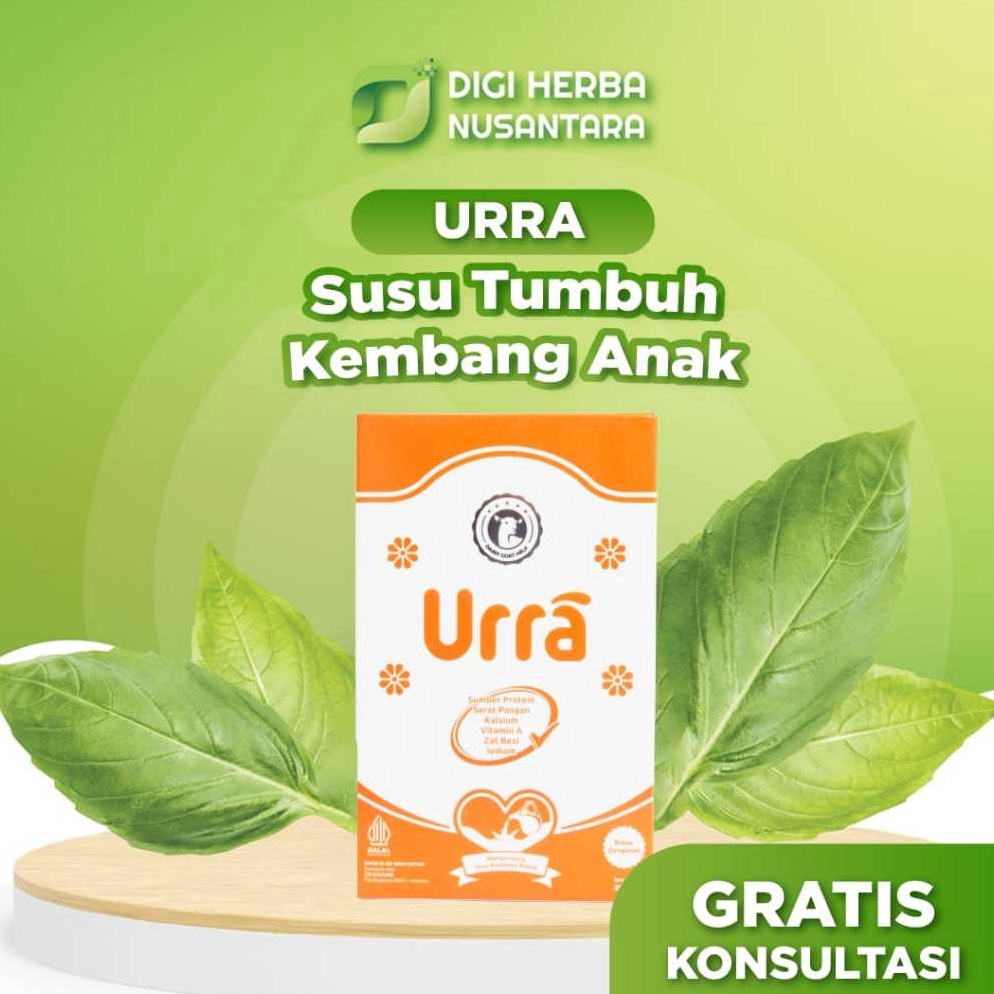 

B33st Product URRA Susu Kambing Saneen Untuk Penambah Berat Badan & Tinggi Badan Anak - 1 Box Ready Gan