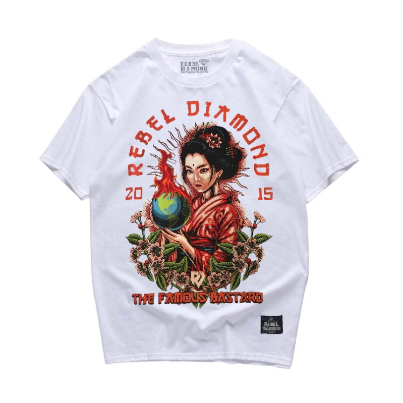 KAOS REBEL DIAMOND | REBEL DIAMOND TSHIRT | FREE STICKER