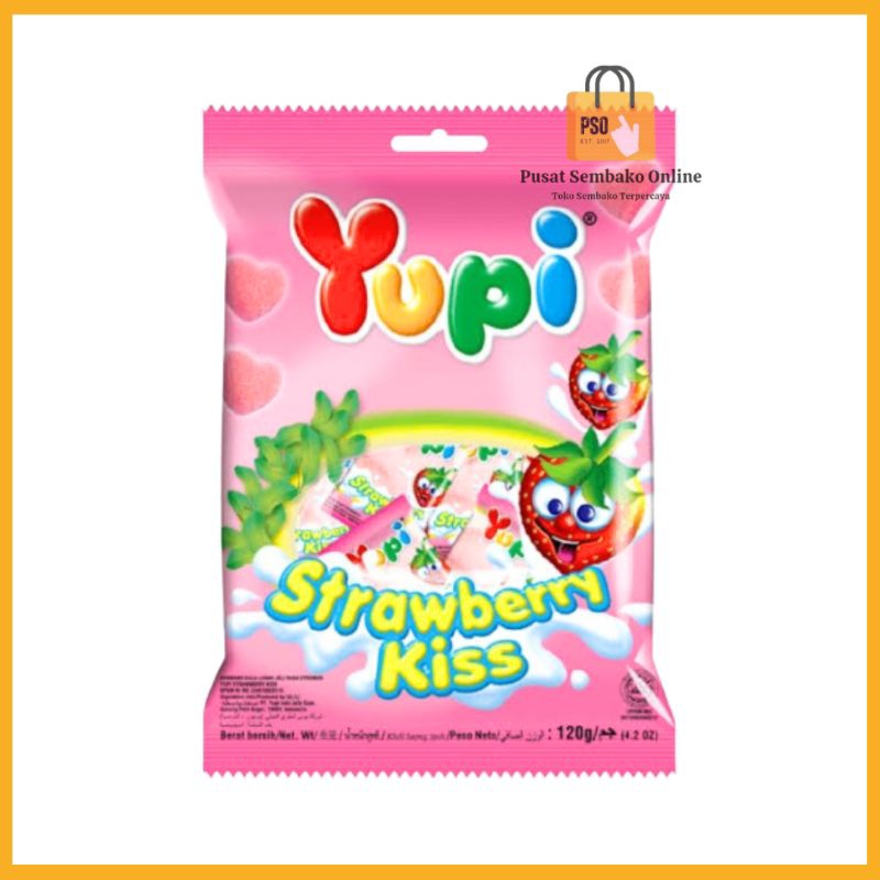 

PERMEN YUPI STRAWBERRY KISS 120GR (1 PAK ISI 50 PCS)