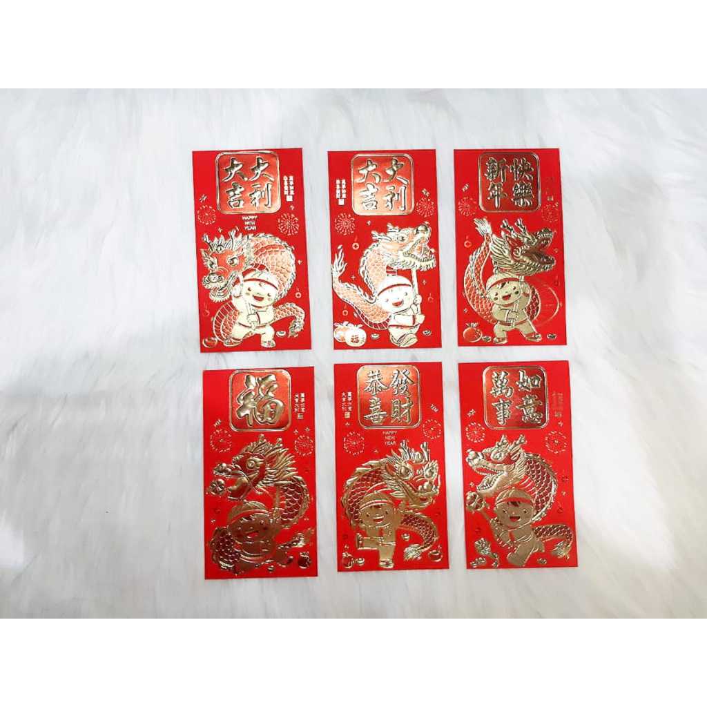 

Angpao Imlek Shio Naga Terbaru Ukuran Besar 3091 Dove Artpaper Emboss