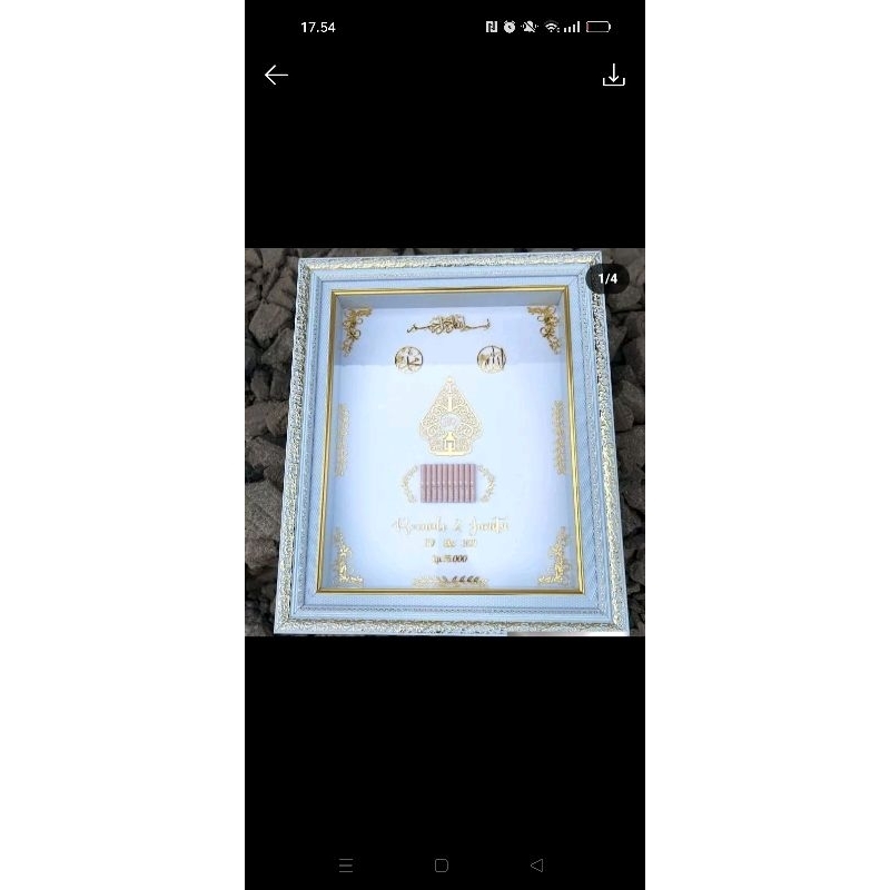 mahar wayang Akrilik