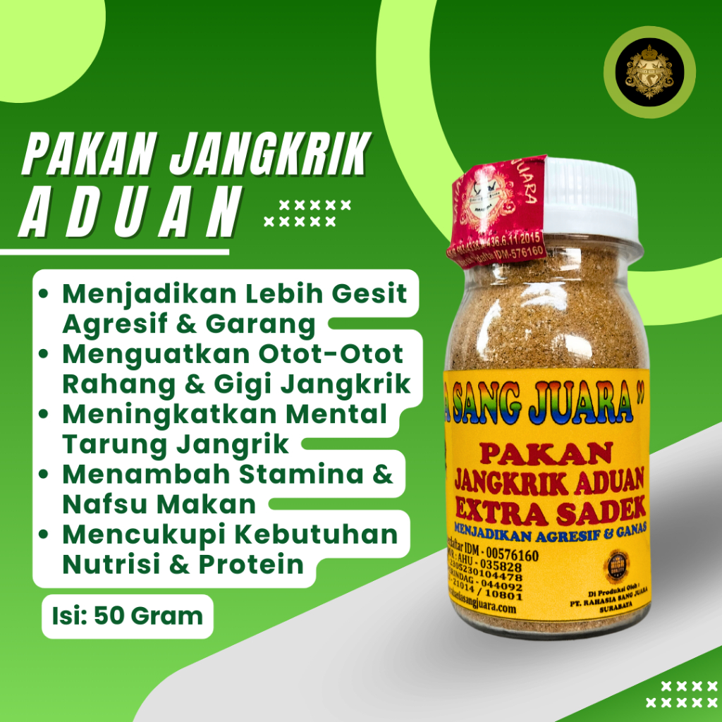 Sadek Jangkrik Aduan Pakan Jangkrik Aduan Menjadikan Lebih Kuat Gesit Agresif Dan Garang