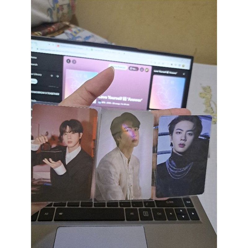 OFFICIAL LUCKY DRAW PROOF JIN BTS VER