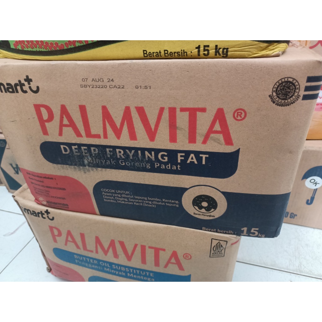 

Minyak Padat Palmvita 1dus (15kg) / Frying Fat