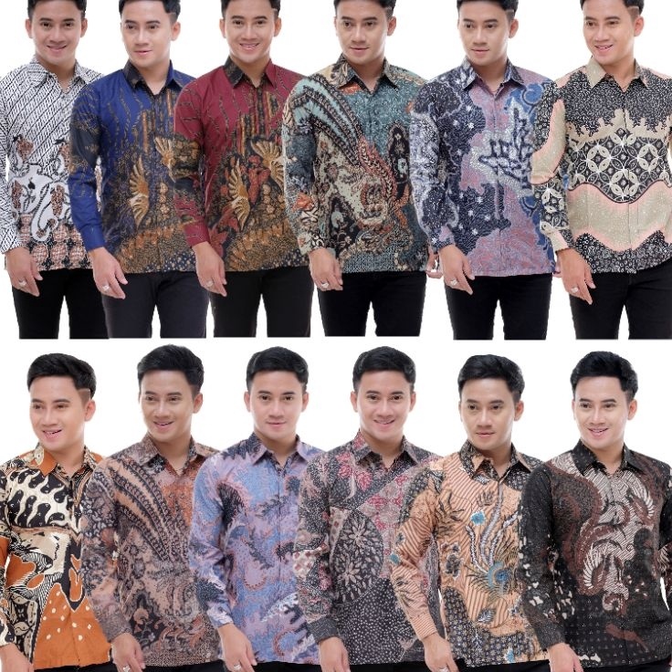 Super deal KEMEJA BATIK PRIA LENGAN PANJANG AZRIEL BATIK PEKALONGAN