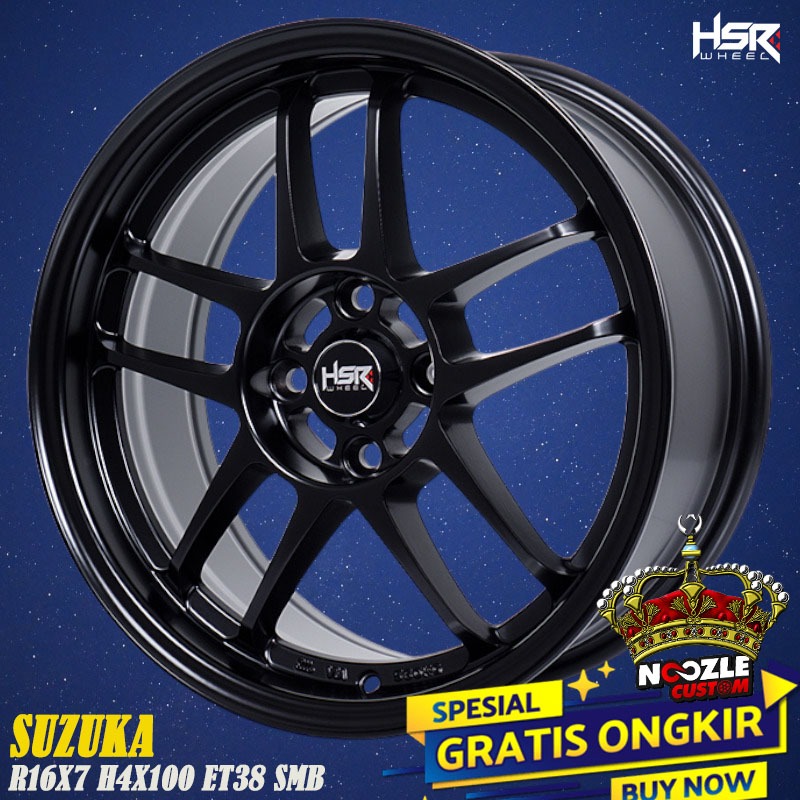Velg Mobil Honda Jazz Mobilio Ring 16 Single PCD Pelek Racing Ring 16 Lubang 4