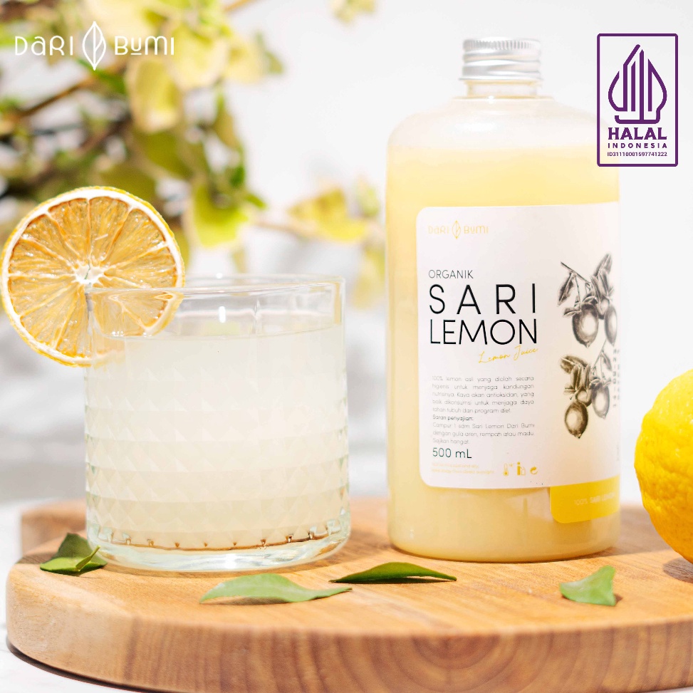 

91 Dari bumi Sari Lemon Minuman Diet 500 ml Halal Premium Original Ready Stock