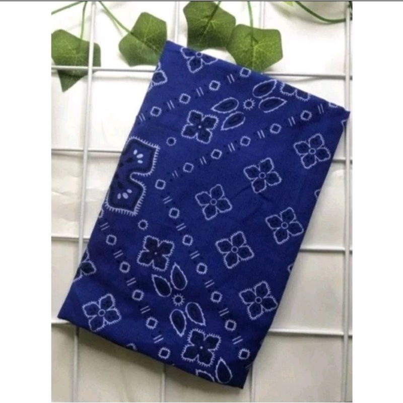 52x52 Slayer Bandana Batik Warna Biru BCA
