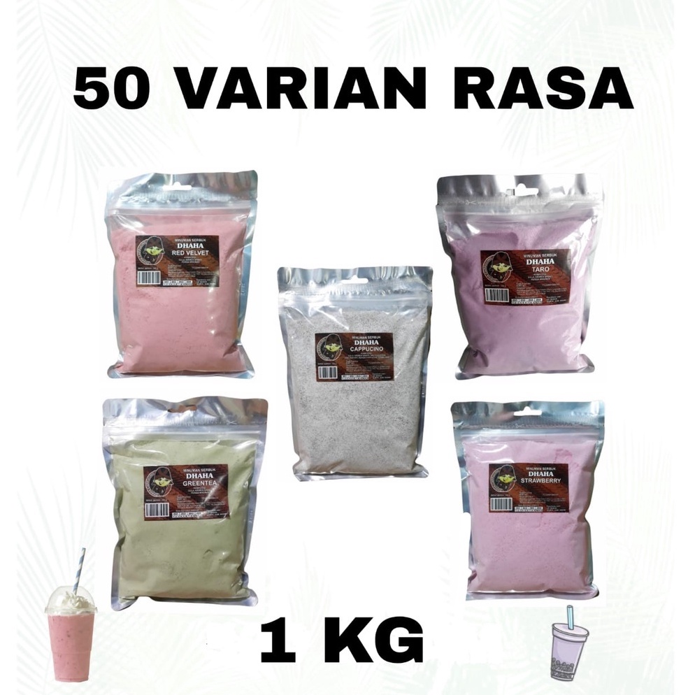 

[☻I62<] Serbuk Minuman 1Kg, Bubuk Minuman Aneka Kekinian New Product