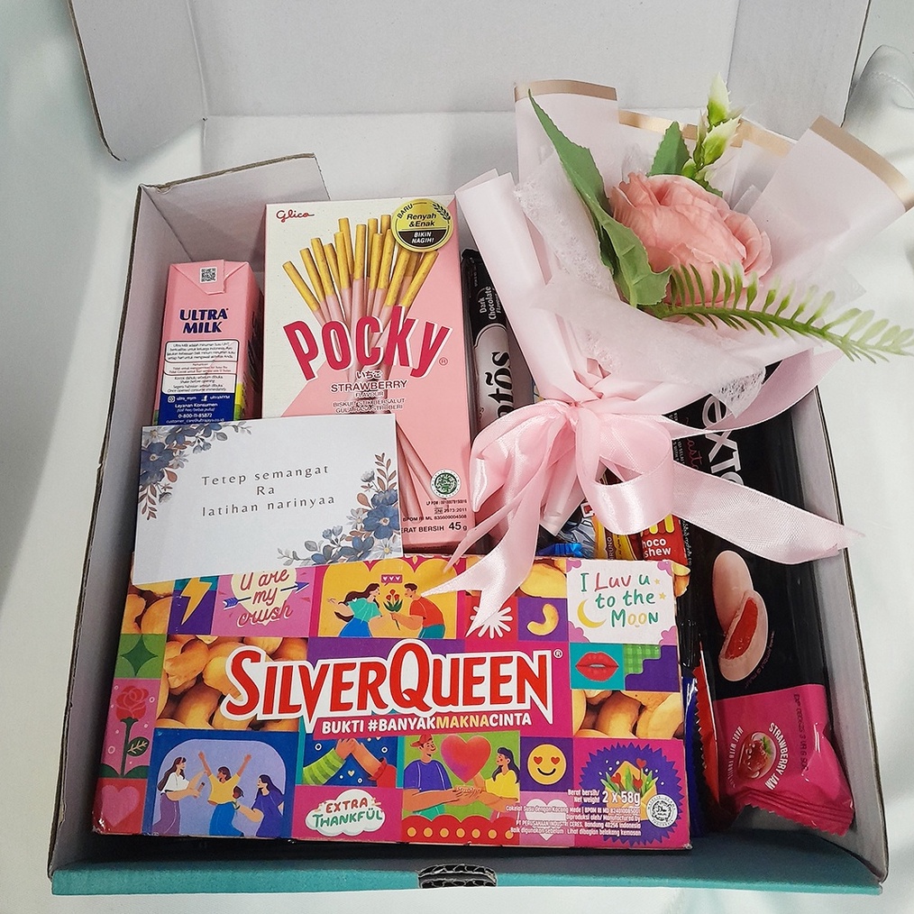 

✨ Hadiah Ulang Tahun Cewek Pacar Hampers Snack Wisuda Hadiah Ulang Tahun Giftbox Snack Parcel Anak Kado Ulang Tahun Hampers Snack Hadiah Wisuda !!!