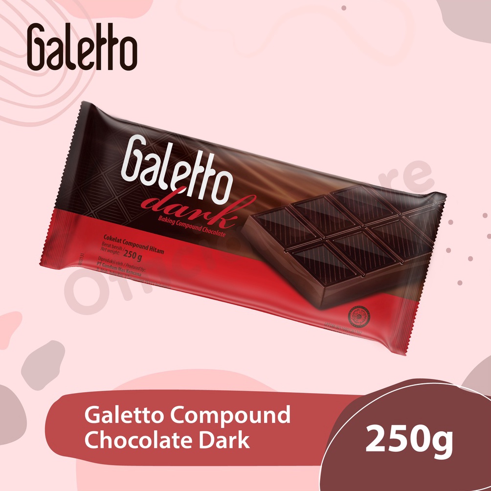 

D!skon GALETTO DARK CHOCOLATE 250gr [58]