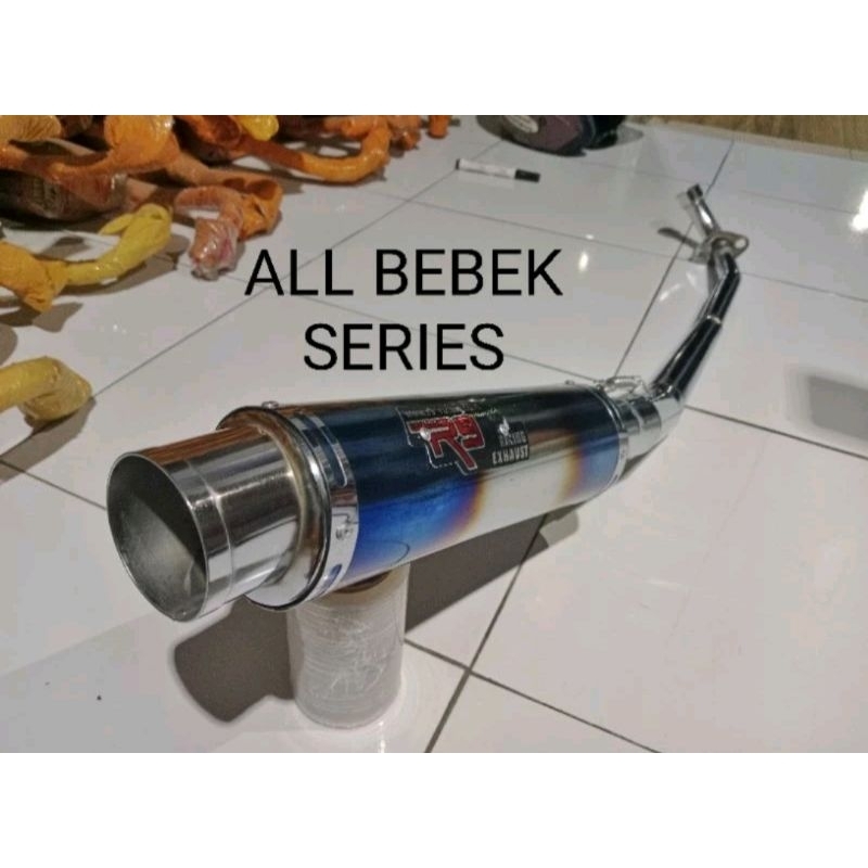 Knalpot Racing R9 Mugello All Bebek Series{ Supra X / Supra X 125 / Revo }