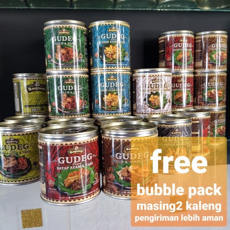 

34 GUDEG KALENG WIJILAN YU DJUM, GUDENG KALENG BAGONG FREE BUBBLE PACK Dijual Murah