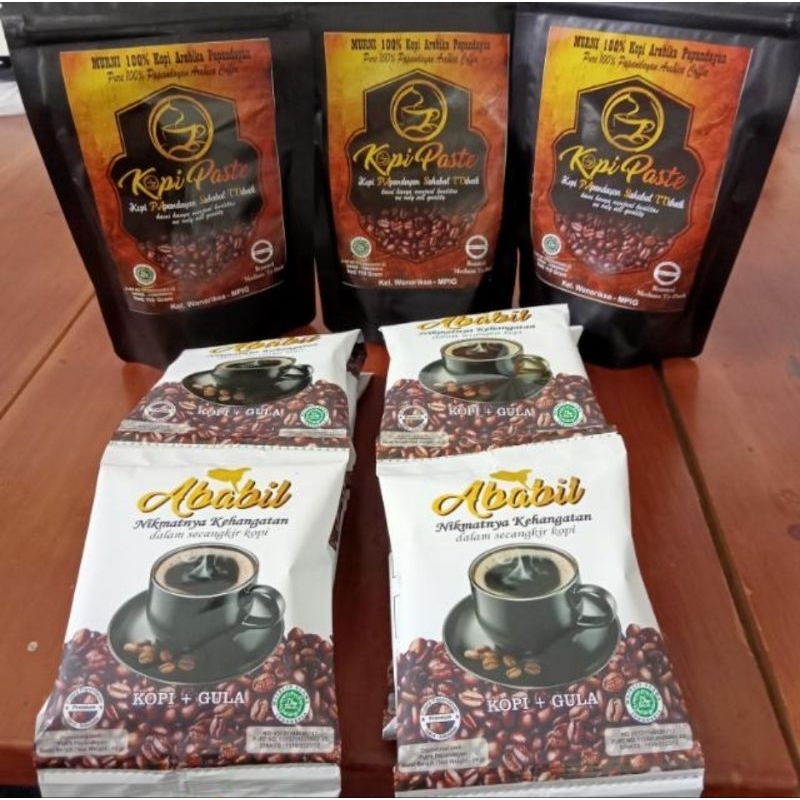 

Abaabil / kopi ababil / kopi robusta / kopi arabika