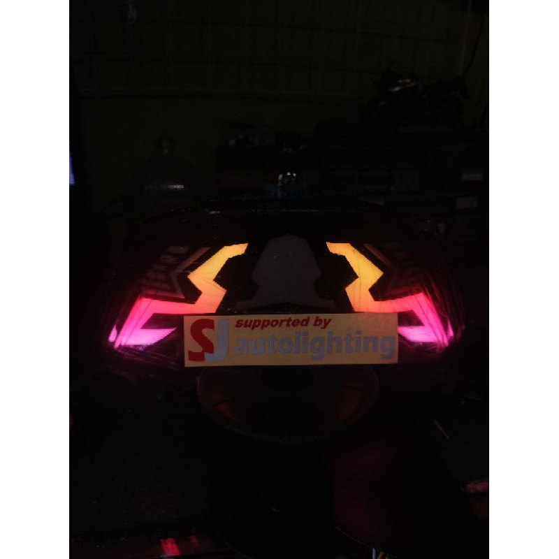 Stoplamp PCX 160 RGB android sein running