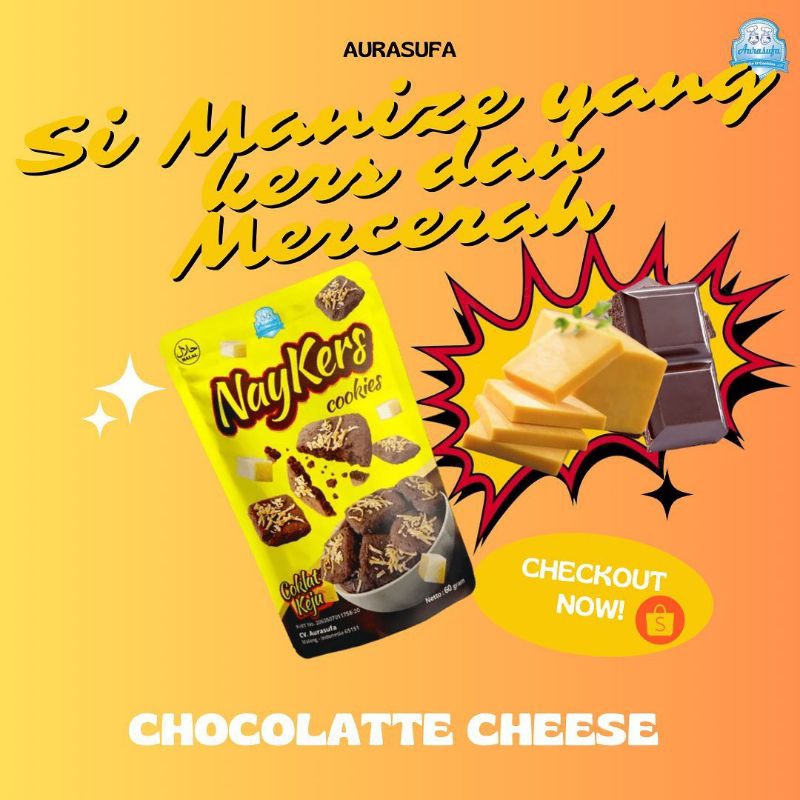 

Camilan || Snack || Cookies Keju || Naykers Keju