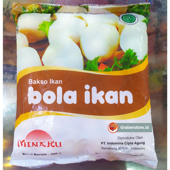 

MINAKU BOLA IKAN 500GR